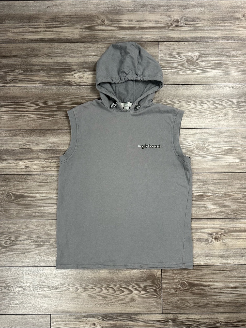 Y2K Marithe Francois Girbaud Sleeveless Hoodie